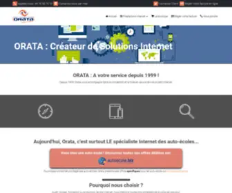 Orata.com(Spécialiste Internet des auto) Screenshot