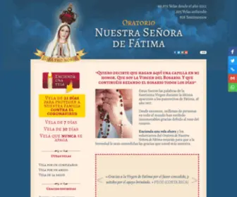 Oratoriodefatima.com(Oratorio) Screenshot