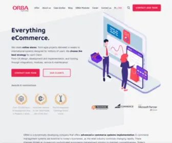 Orba.co(E-commerce B2B i B2C w jednym miejscu) Screenshot