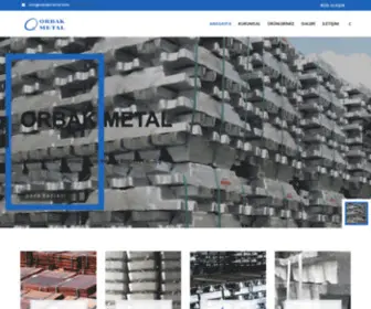 Orbakmetal.com(ORBAK METAL) Screenshot