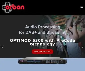Orban.com(Audio-processing) Screenshot