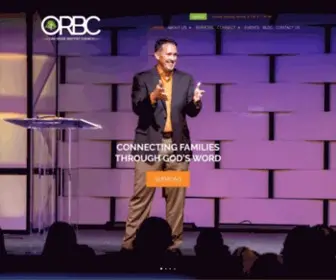 OrbcFamily.org(Oak Ridge Baptist Church (ORBC)) Screenshot