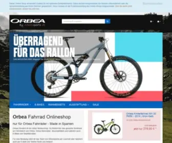 Orbea-Versand.de(Orbea Fahrräder) Screenshot