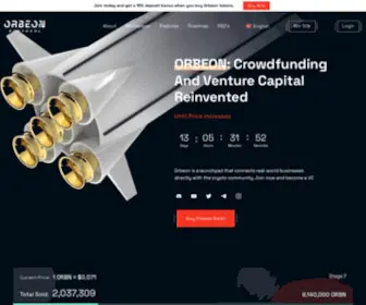 Orbeonprotocol.com(Orbeon ORBN) Screenshot