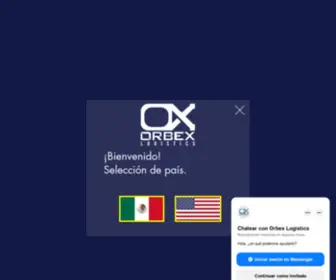 Orbexlogistics.net(Orbex Logistics) Screenshot