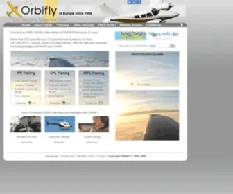 Orbifly.com(Ecole de formation FAA & EASA spécialisée dans les formations avancées) Screenshot
