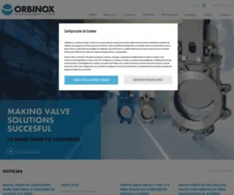 Orbinox.es(Valve solutions in more than 70 countries) Screenshot
