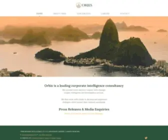 Orbisbi.com(Orbis Business Intelligence) Screenshot