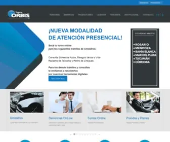 Orbiseguros.com.ar(Orbis compañía argentina de seguros) Screenshot