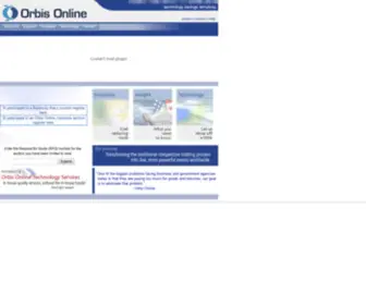 Orbisonline.com(Orbis Online) Screenshot