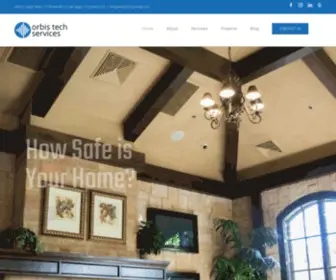 Orbistechservices.com(Connecting Technology to the Human Network) Screenshot