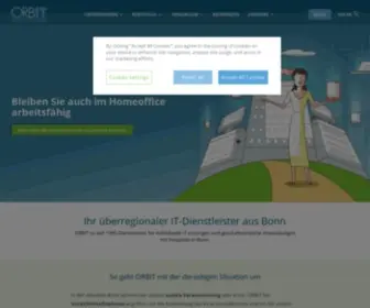 Orbit.de(IT-Dienstleister &) Screenshot