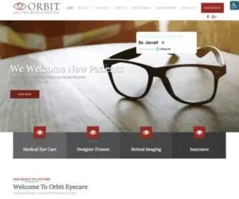 Orbit2020.com(Orbit Eyecare) Screenshot