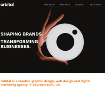 Orbital.co.uk(Bournemouth website design & digital agency) Screenshot