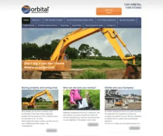 Orbital.com.au(Underground Service Location) Screenshot