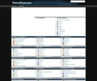 Orbitaldownloads.com(Free Software Downloads) Screenshot