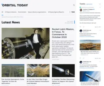 Orbitaltoday.com(Orbitaltoday) Screenshot