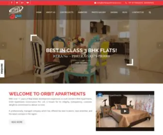 Orbitapartments.com(Residential Apartments in Zirakpur) Screenshot