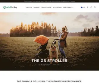 Orbitbabyeurope.com(The only travel system offering 360 degree rotation) Screenshot