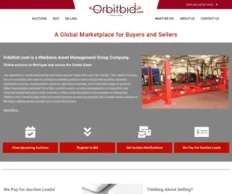 Orbitbid.com(Equipment Online Auctions Nationwide) Screenshot