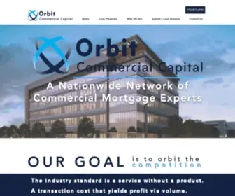 Orbitcc.com(Orbit Commercial Capital) Screenshot