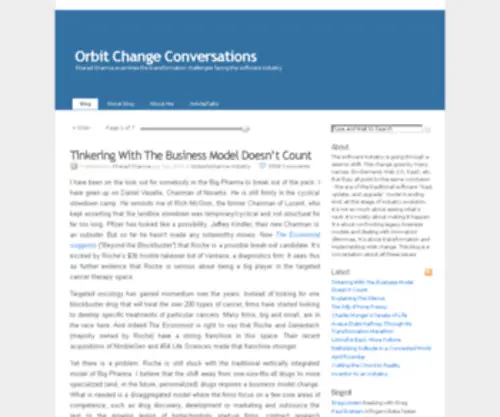 Orbitchange.com(Orbit Change Conversations) Screenshot