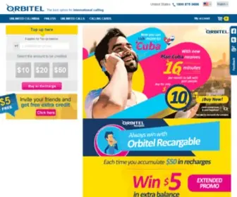Orbitel.com(Llamadas internacionales) Screenshot