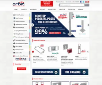 Orbitelectric.com(Orbit Industries) Screenshot