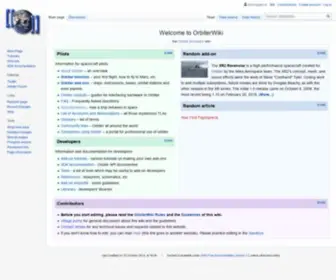 Orbiterwiki.org(OrbiterWiki) Screenshot