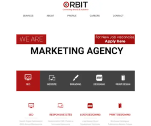 Orbitgroup.co.uk(A Digital Marketing Company) Screenshot
