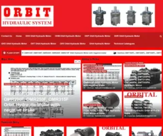 Orbithydraulicmotor.com(Orbit Hydraulic Motor OH OHM OHP OHR OHS OHT Manufacturer in India) Screenshot