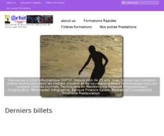 Orbiti.com(Orbit Informatique Suptic) Screenshot