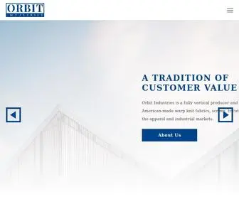 Orbitindustriesny.com(Orbit Industries) Screenshot