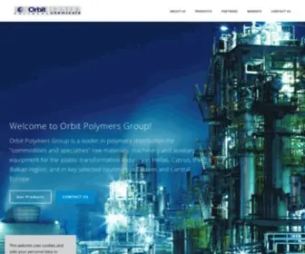 Orbitpolymers.com(Orbit Polymers) Screenshot