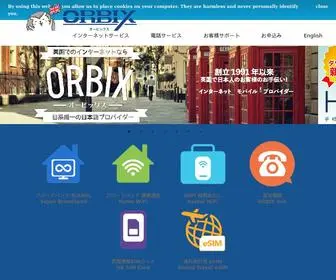 Orbix.co.uk(インターネット) Screenshot