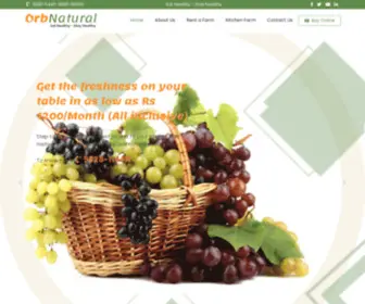 Orbnatural.com(Orbnatural) Screenshot