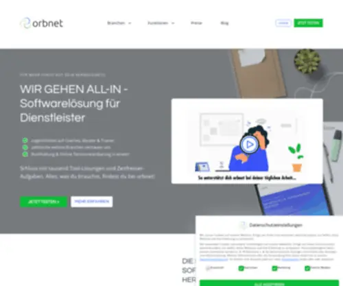 Orbnet.de(Orbnet) Screenshot