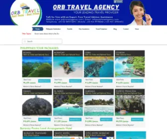 Orbtravelagency.com(ORB Travel Agency) Screenshot