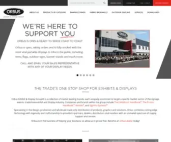 Orbus365.com(Orbus is The Trade's One Stop Shop for Event) Screenshot
