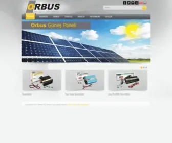 Orbussolar.com(Orbus Solar) Screenshot