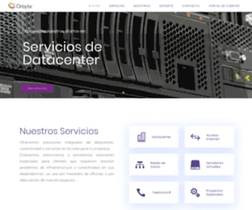 Orbyta.com(Conectividad e Internet para empresas) Screenshot