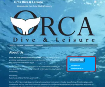 Orca.co.za(Orca) Screenshot