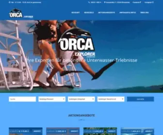 Orca.de(Willkommen bei Orca) Screenshot