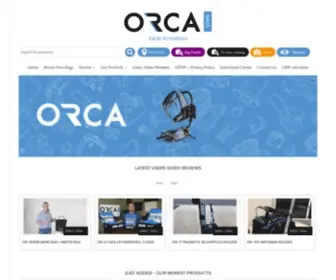 Orcabags.com(Orca bags) Screenshot