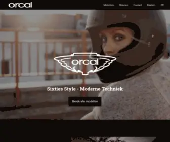 Orcal.be(Orcal Motorfietsen) Screenshot