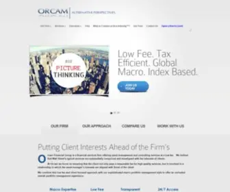 OrcamGroup.com(Orcam Financial Group) Screenshot