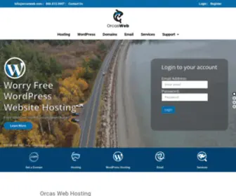 Orcasweb.com(Orcas Web) Screenshot