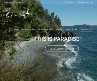 Orcaviewcottage.com(Orca View Cottage) Screenshot