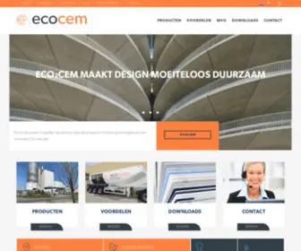 Orcem.nl(Ecocem Netherlands) Screenshot
