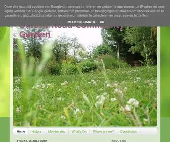 ORCG.org.uk(Oxford Road Community Garden) Screenshot